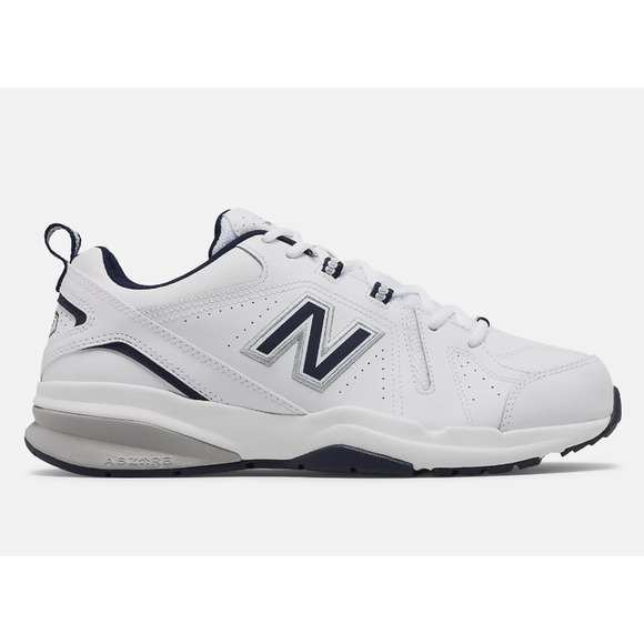 New Balance MX608WN5 White Leather Low Top Running Shoes Sneakers Men's Sz 10 4E